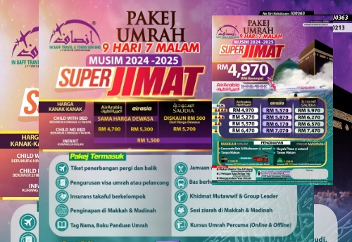 The cheapest umrah package nationwide